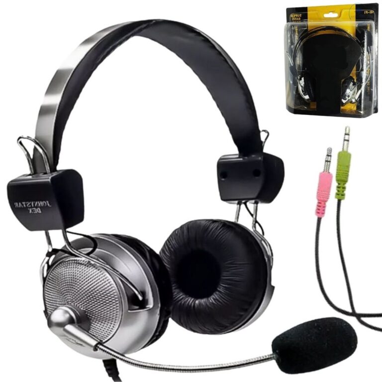 Fone De Ouvido Gamer C/ Microfone P/ Pc Notebook H