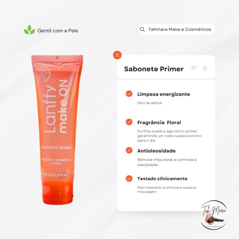 Sabonete Primer Lanffy Make On – 100 ml