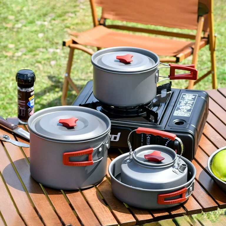 2-3 Pessoas Conjunto De Panelas Leves Sem Cola Par