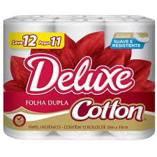 Papel Higiênico Deluxe Folha Dupla – Leve 1