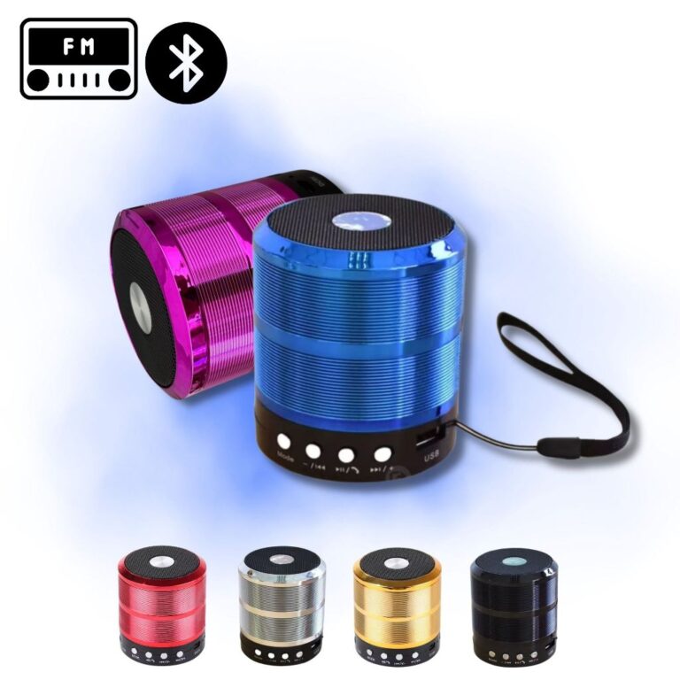 Mini Caixinha De Som Bluetooth radio fm Portátil 