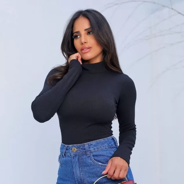 Body Bory Manga Longa Cacharrel Segunda Pele