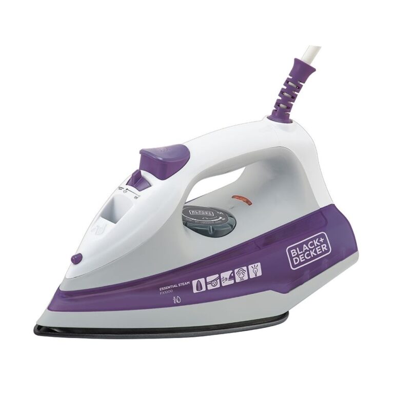 Ferro a Vapor Black+Decker FX1000 com Base Antiade