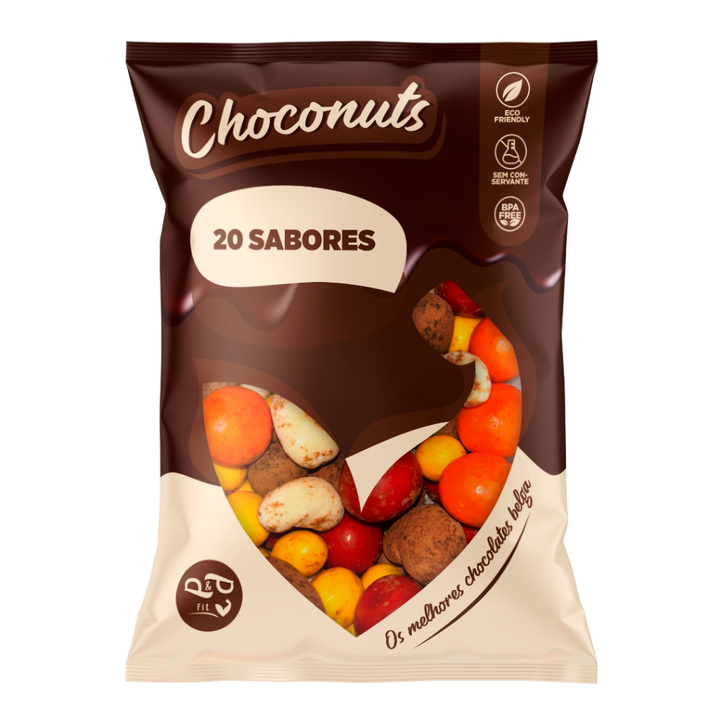 ChocoNuts PEP – Chocolate Premium com Castanhas e Frutas Secas