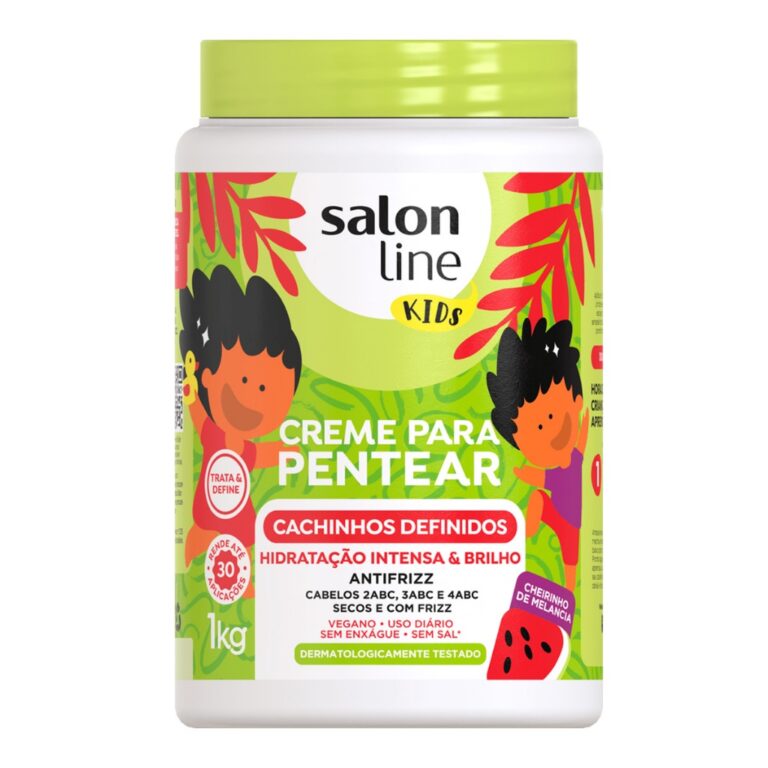 Creme Para Pentear Kids Cachinhos Definidos Salon 