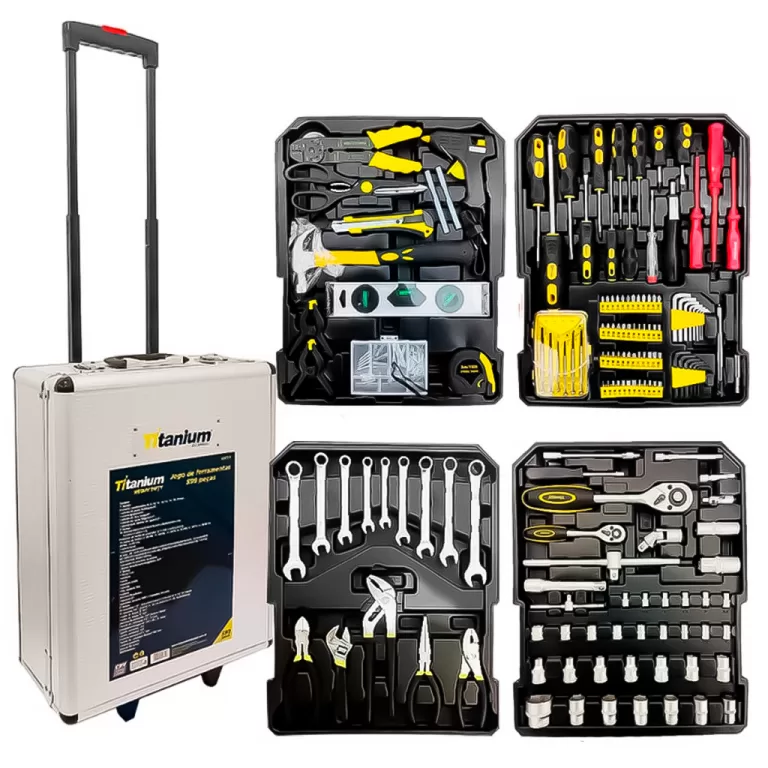 Kit Jogo De Ferramentas Completo Profissionais Par