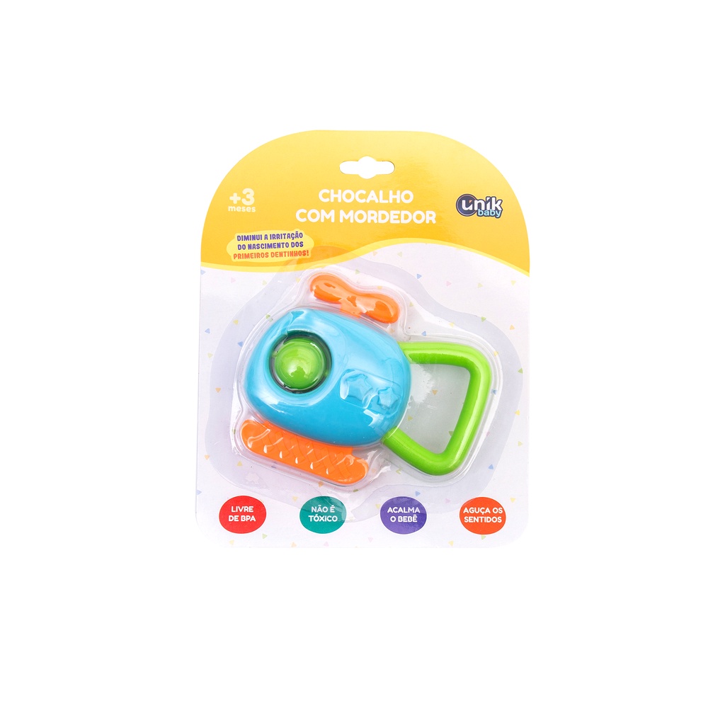 CHOCALHO COM MORDEDOR HELICÓPTERO