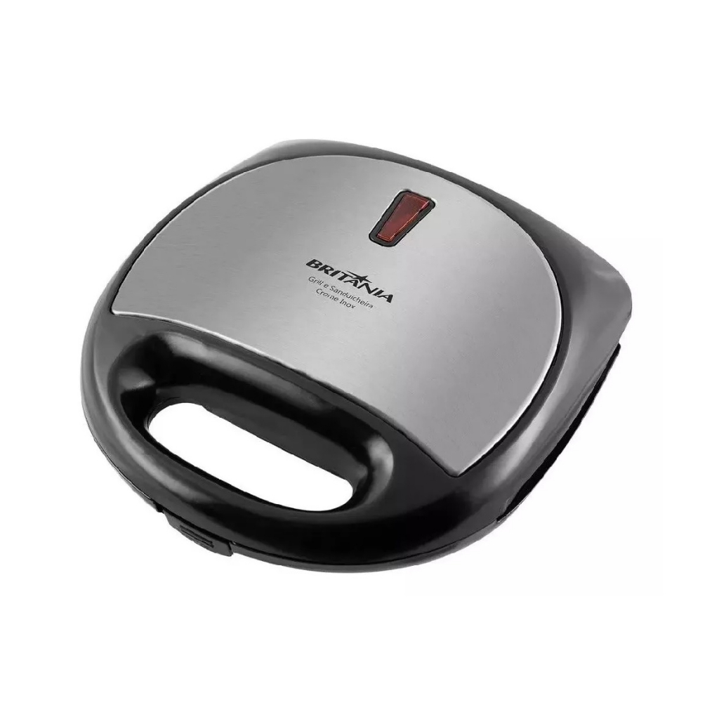 Sanduicheira Misteira Grill Crome Inox 750w – Britânia