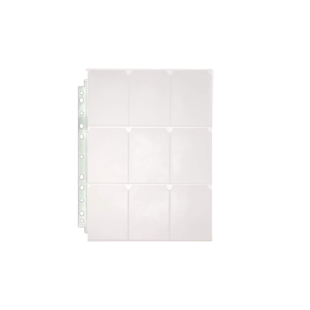 50 Folhas Plástica P/ Pasta Fichário Álbum Pokémon –  Dac