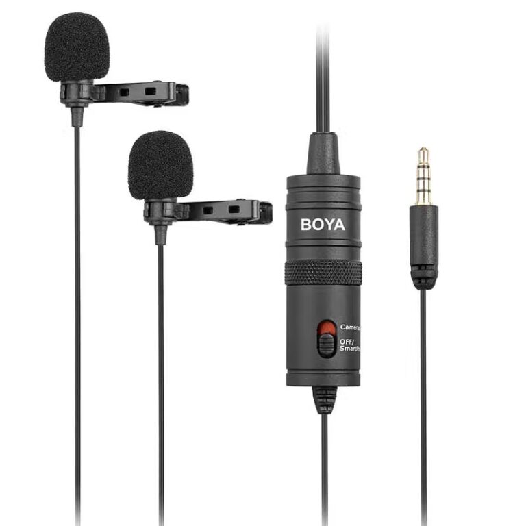 Microfones Boya BY-M1DM Condensador Omnidirecional