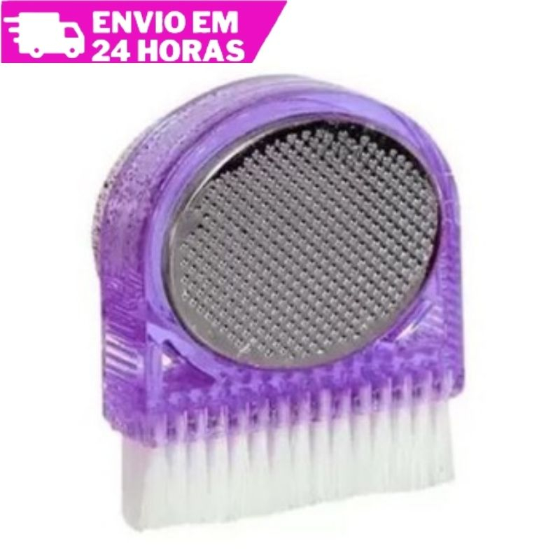 Escova Lixa Esfoliante para Unhas Cuidado com os Pés 3×1 Step Pedicure Paddle Pedra Pomes