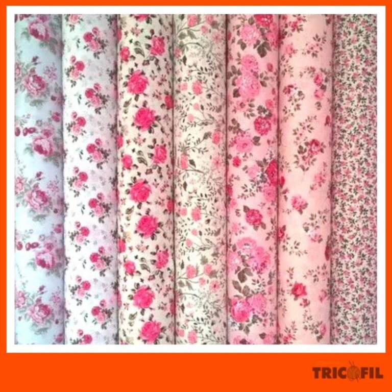 Tecido Estampas Floral Miúdo | Tricoline 100% Alg