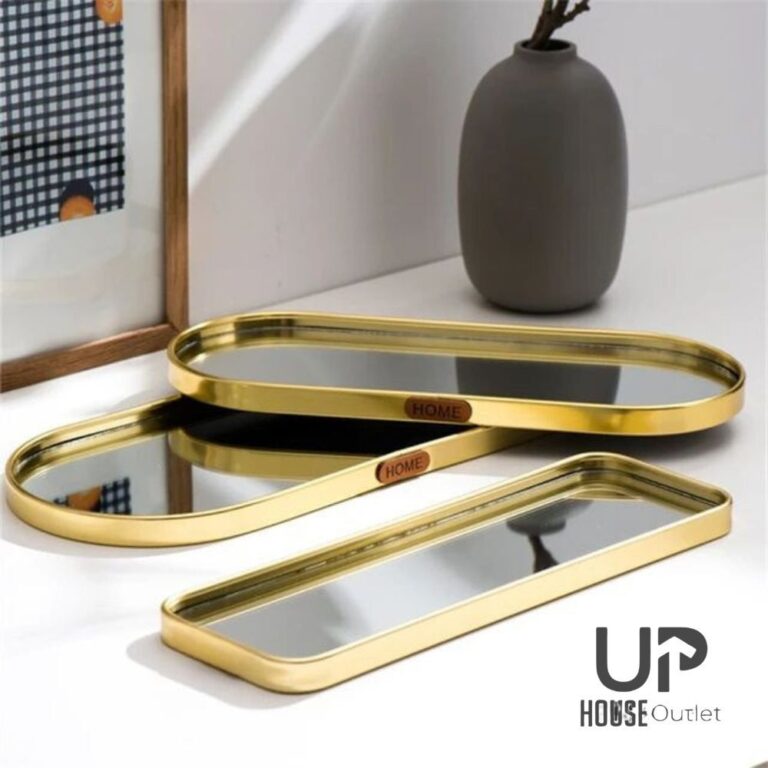 Bandeja Espelhada Multiuso Decorativa Banheiro Lav