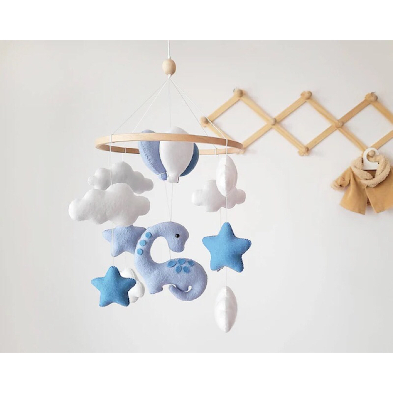 Móbile de Berço Era Dino Sonho Encantado