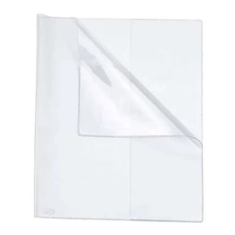 Kit 10 Capas Plasticas P/ Caderno Brochura 1/4 140