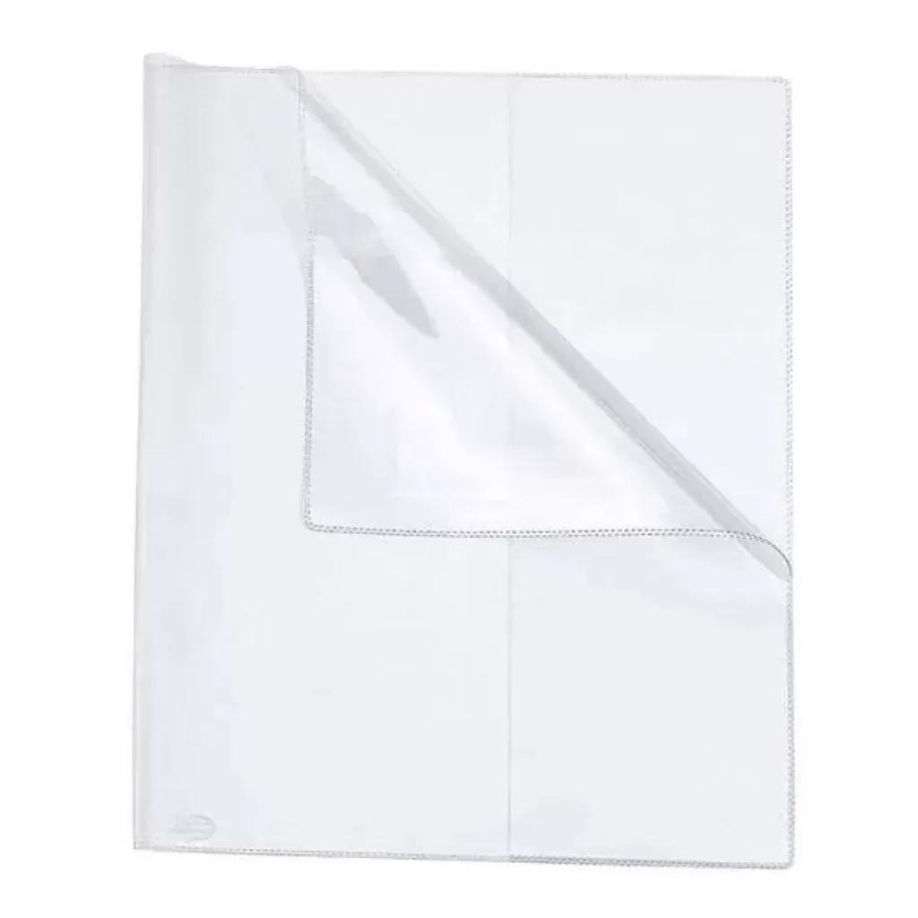 Kit 10 Capas PVC reforçada P/ Caderno Brochura 1/4 140x200mm (30,4 x 21,2cm aberta) capa plastic PVC