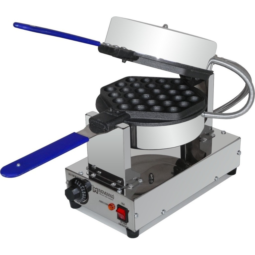 Máquina De Waffles Bubble Antiaderente Gwb-1 220v – Inovamaq