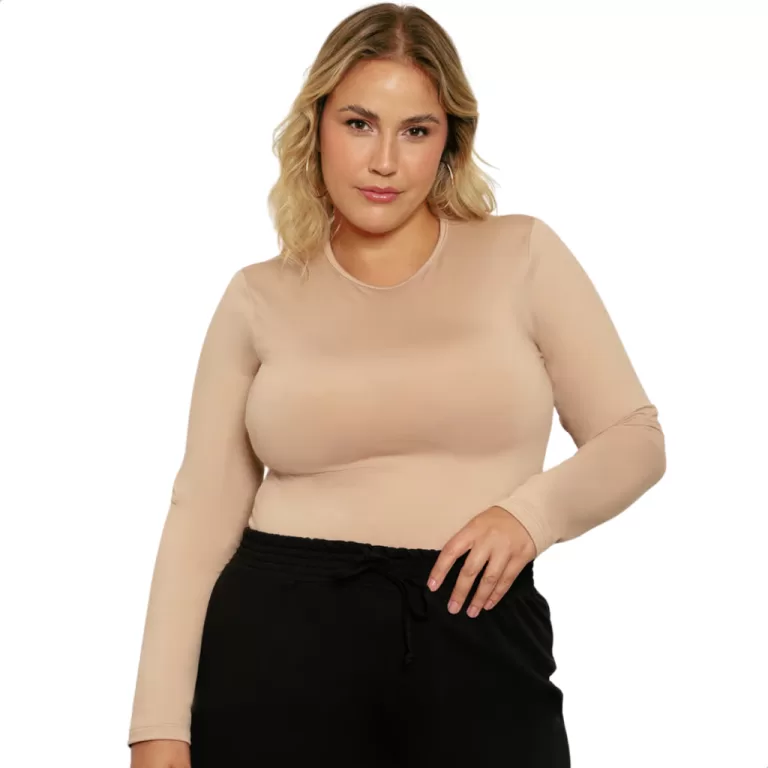 Blusa Térmica Feminina Peluciada Segunda Pele Plu