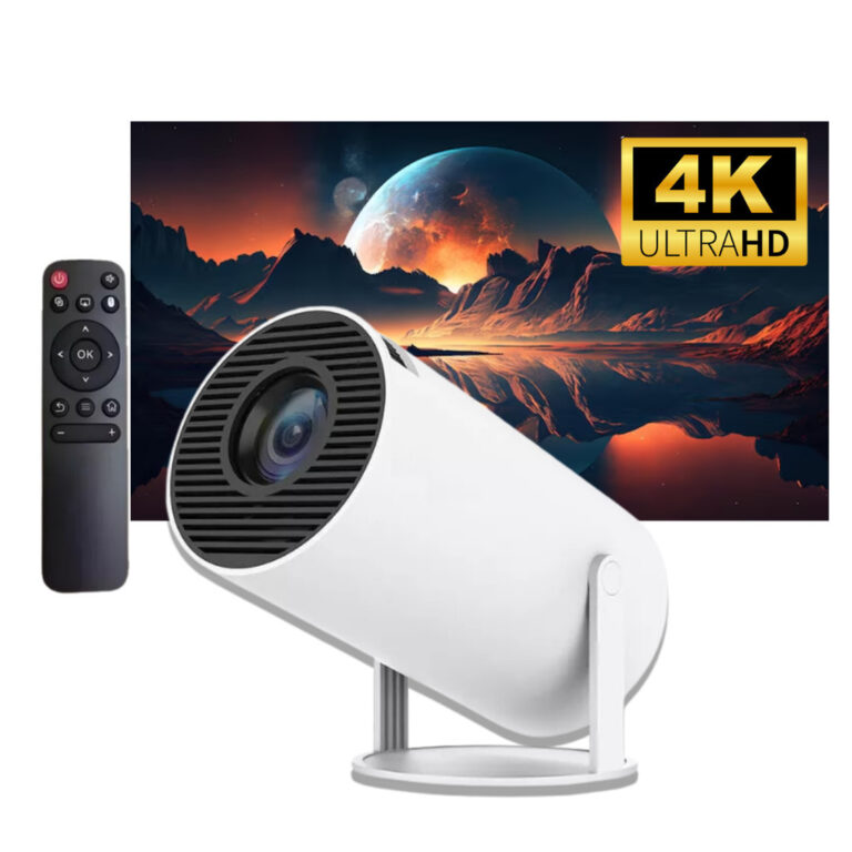 Projetor Portátil 4k Android Full Hd Smart Wifi C
