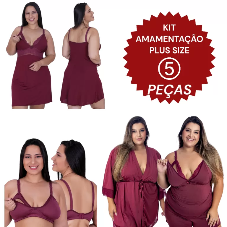 KIT Amamentação  Gestante Pós Parto Maternidade