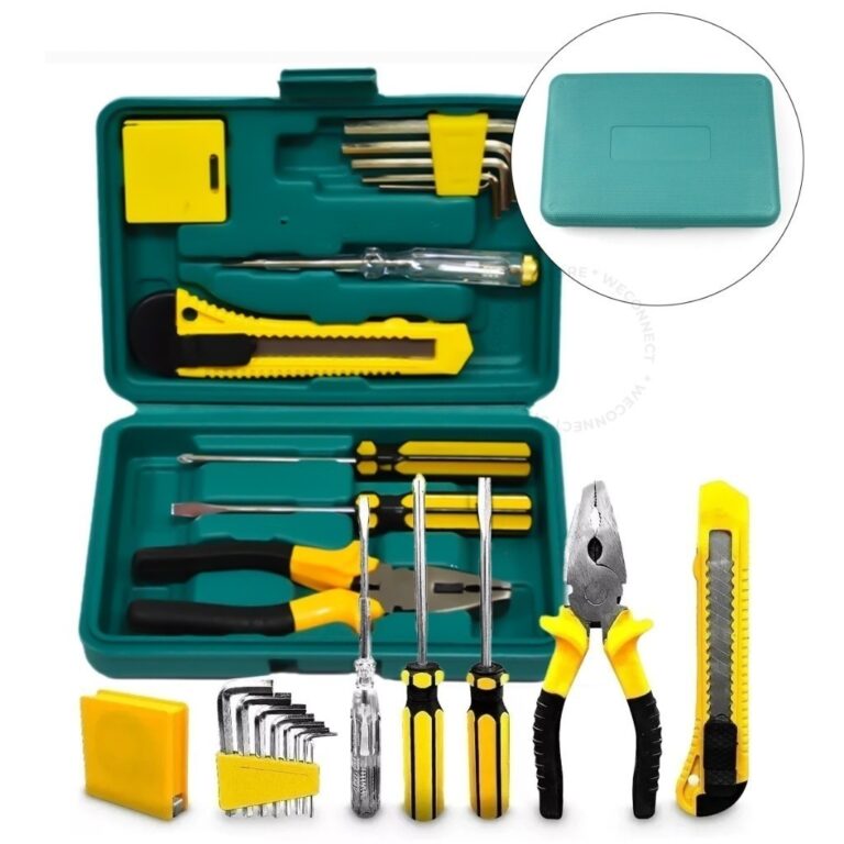 Kit Jogo De Ferramentas Com Maleta 12 Peças Titan