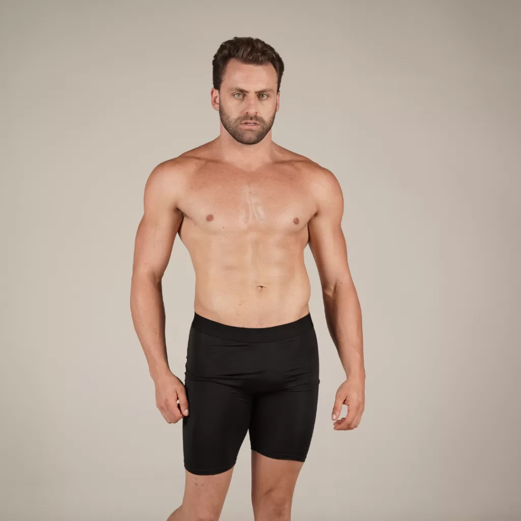 Bermuda Térmica Masculina Segunda Pele Compressão Anti Assaduras Para Esportes e Corrida