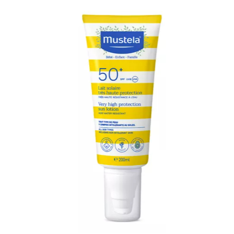 Mustela Protetor Solar Loção Infantil e Adulto F