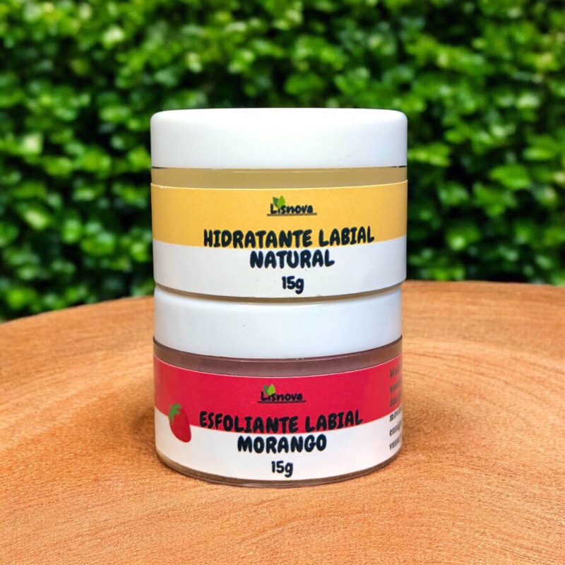 Kit Spa Labial | Esfoliante e Balm Labial – Vitamina E | Vegano