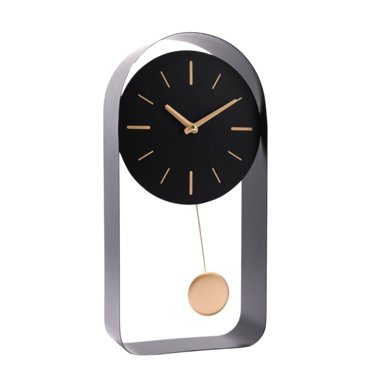 Relógio Pêndulo Decorativo Minimalista Vintage D
