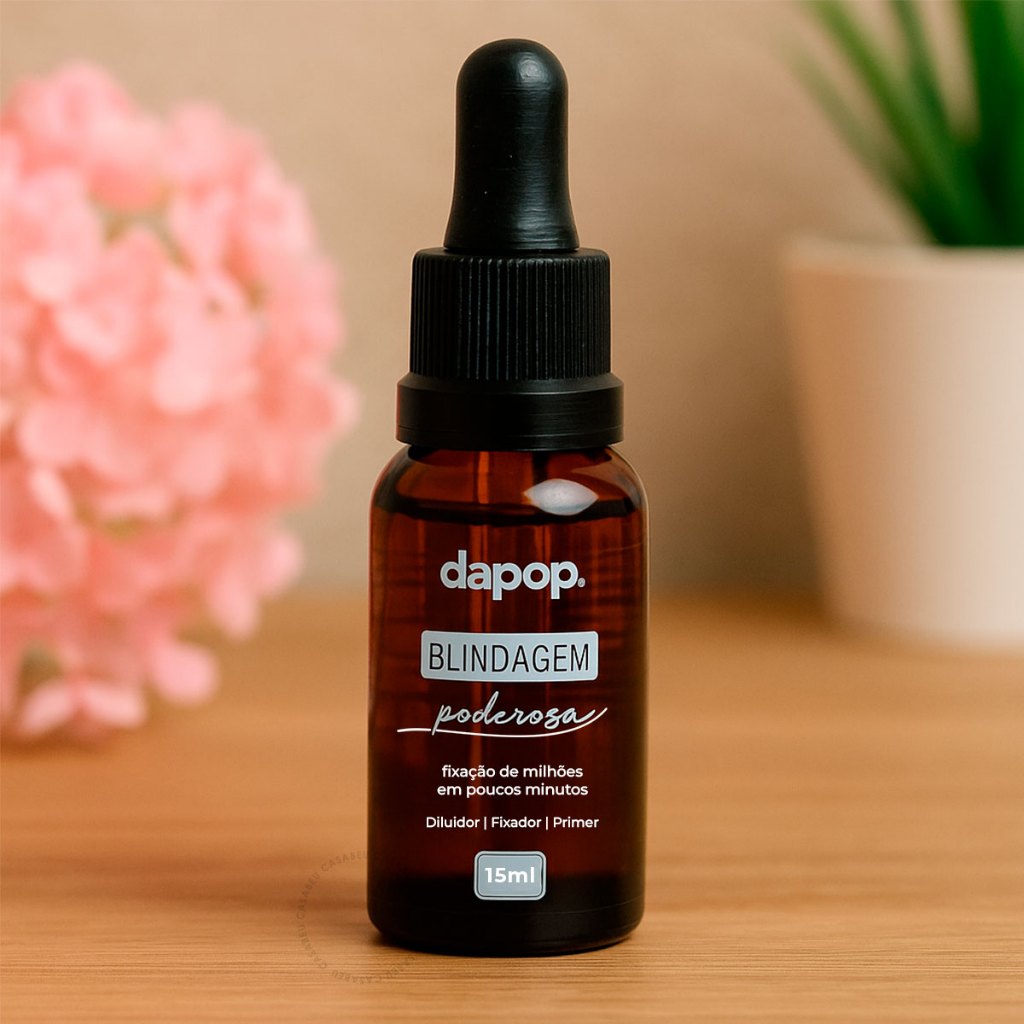 Blindagem Facial Alta Fixação Pré Maquiagem Poderosa Dapop 15ml