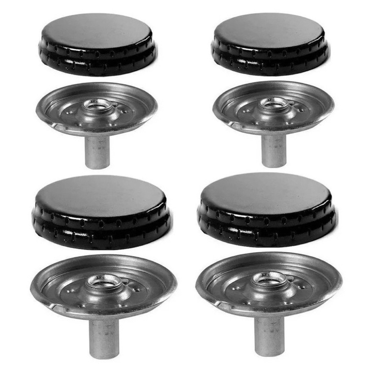 4 Espalhador + 4 Queimador Fogão Esmaltec Atlas C