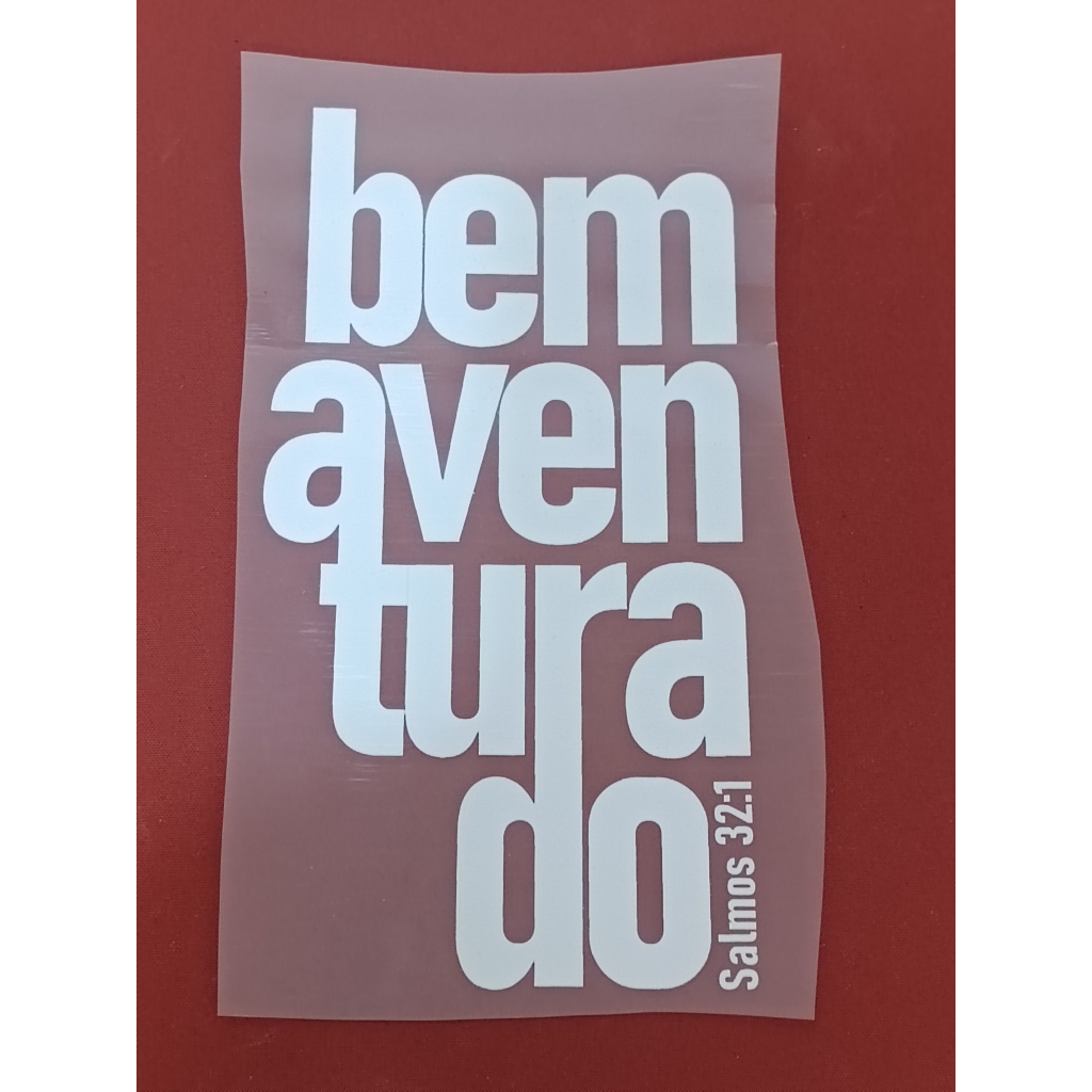 ESTAMPAS dtf digital evangélica bem aventurado termocolante patch camiseta blusa jaqueta facil aplic