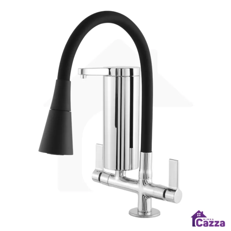 Torneira Cozinha Bancada Com Filtro Slim Flexível