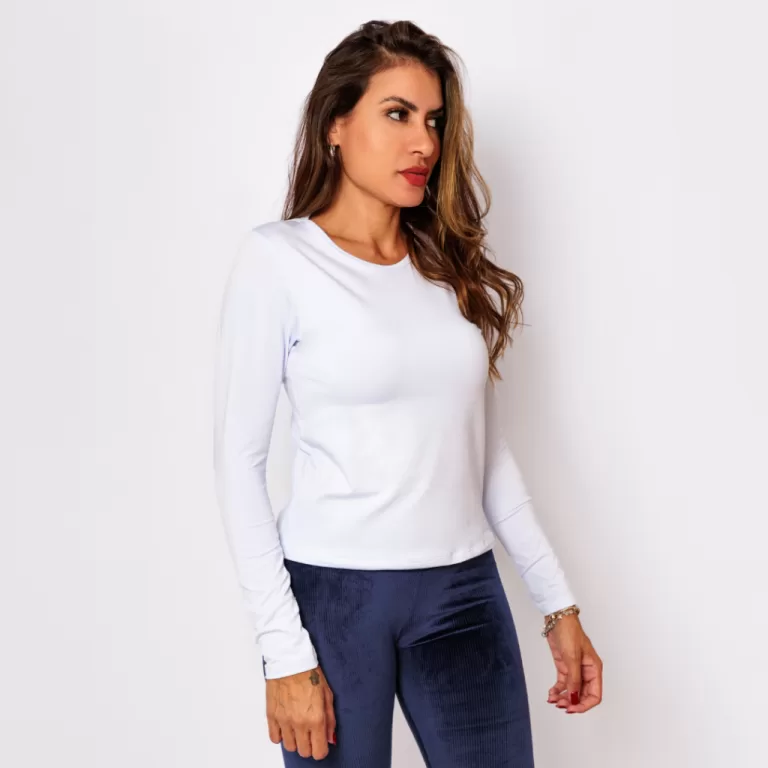 Blusa Térmica Peluciada Segunda Pele Feminina Man