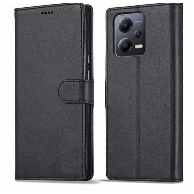Capa Carteira Flip + Película 3D Para Xiaomi Redm