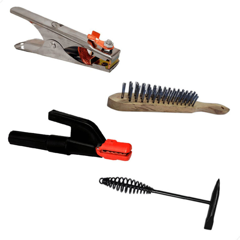 Kit Escova de Aço Picadeira de Solda Garra Negati