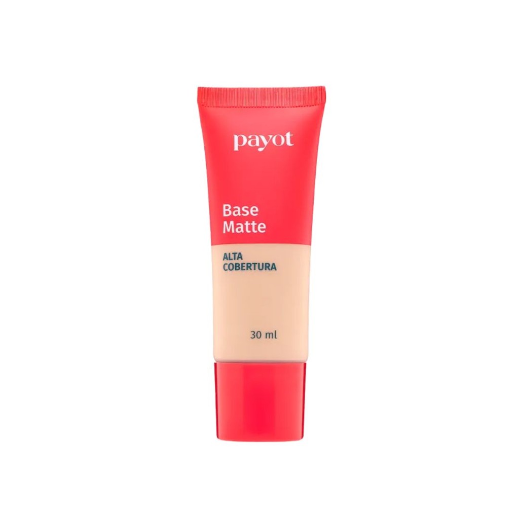 Base Matte Alta Cobertura Payot Cor 1 30ml Aveludada