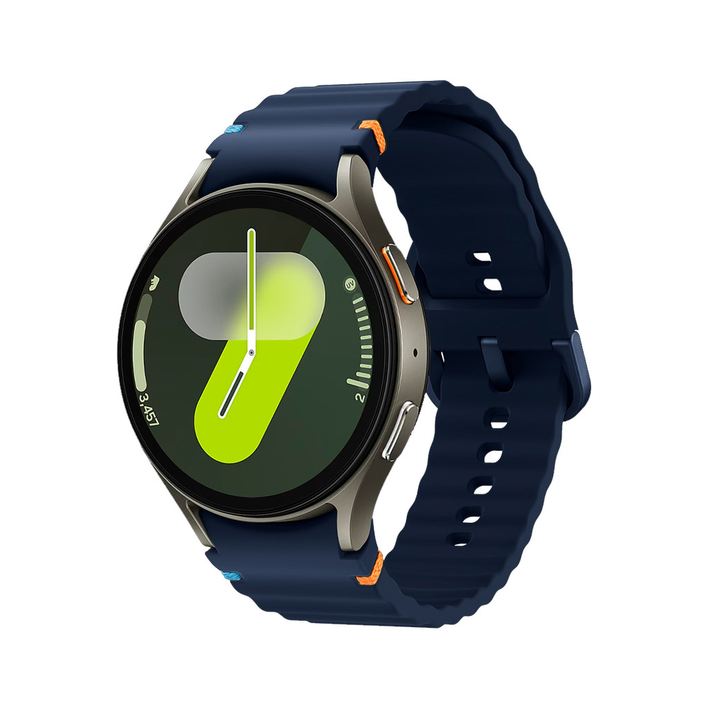 Pulseira para Galaxy Watch 4 5 6 7 FE Silicone Ondas Sport