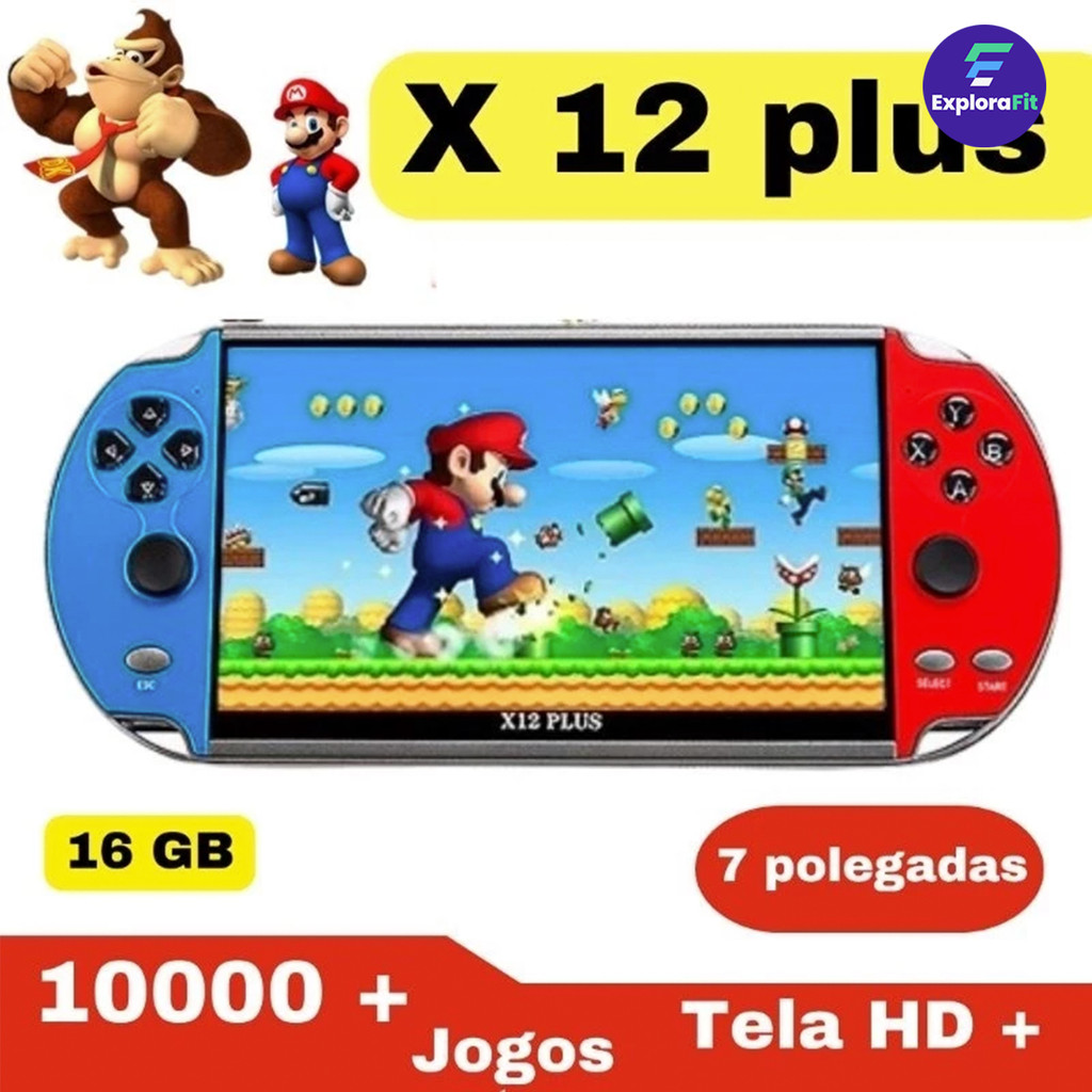 2026 Videogame Portatil Tela 5.8 /5.5 Console de Mão Memoria Expansivel 10000 Jogos Retro 16GB