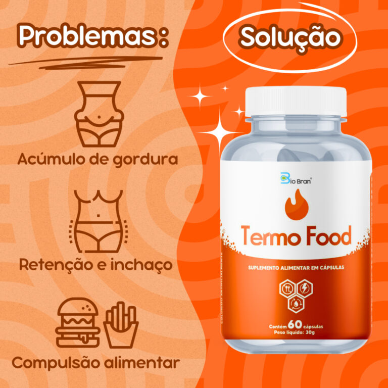 Termo Food – Inibidor de Apetite + Termogên