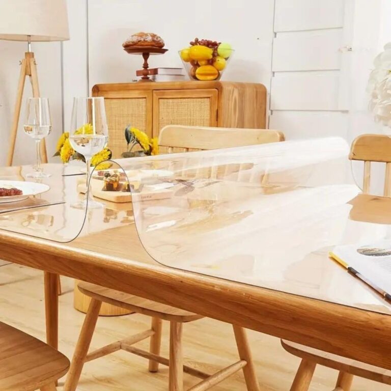 Toalha de Mesa de Plástico Térmica Para 4 6 8 e 