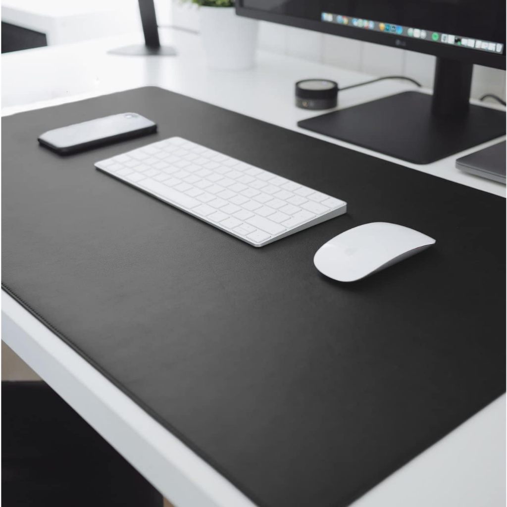 MousePad Grande 90×40 Desk Pad Couro Gamer Office