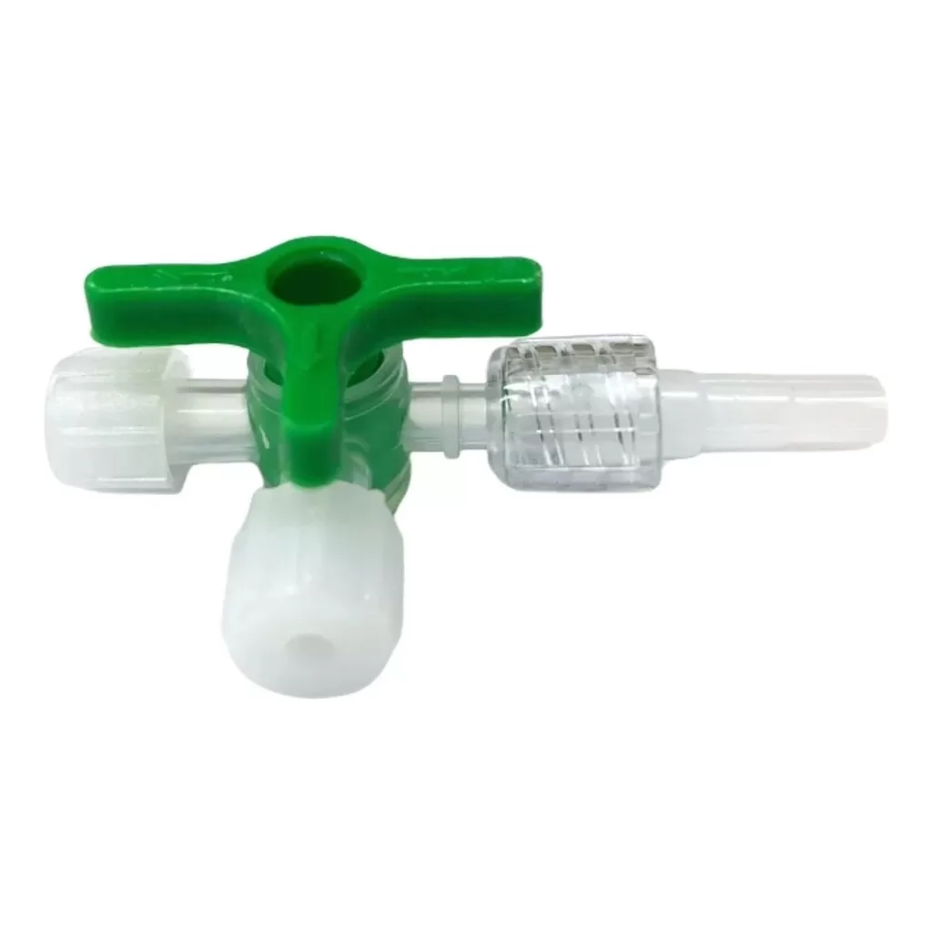 Torneira De Três Vias Com Conexão Mark Med – 10 Unidades