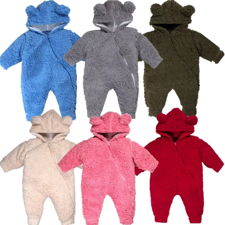 Macacão Infantil Bebe Pelúcia Pele De Carneiro M