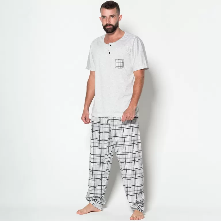 Pijama JSM Masculino Adulto Longo Calça E Manga C