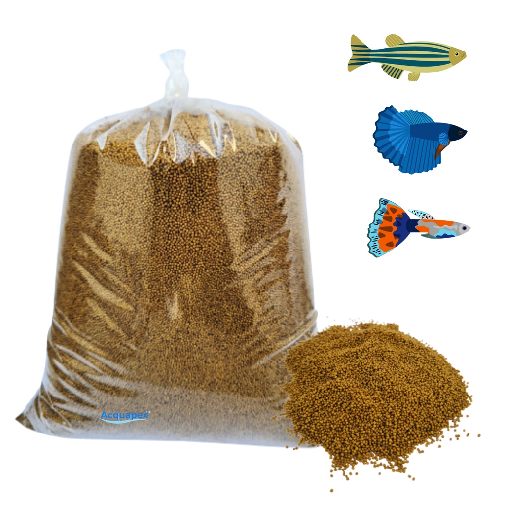 Ração de Betta e Peixes pequenos CR2 Polinutri a Granel 500g