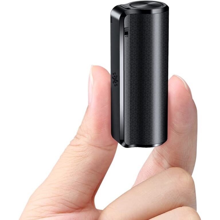 Mini Gravador De Áudio Digital Oculto Com Ativaç