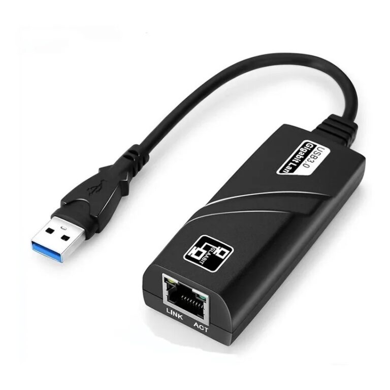Adaptador Ethernet Usb 3.0 Rede Gigabit Rj45 10/10