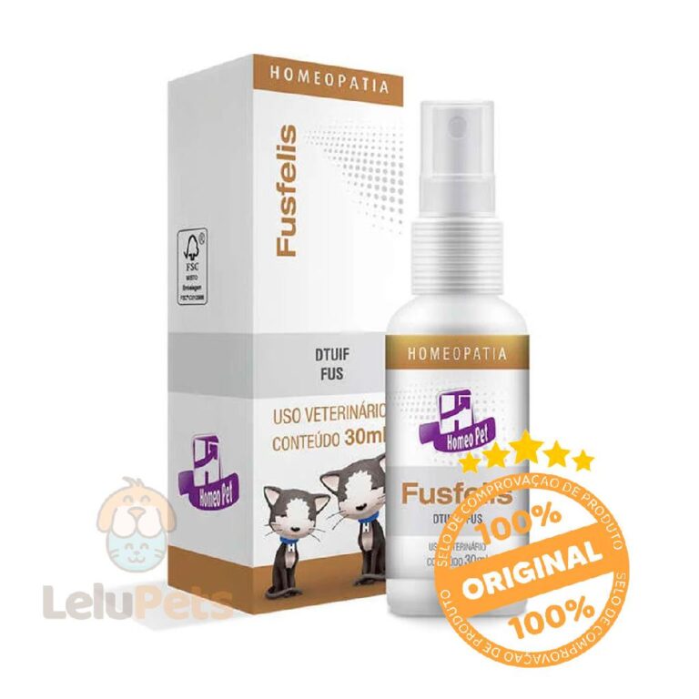 Fusfelis 30ml Homeopet Síndrome Urológica P/ Gat
