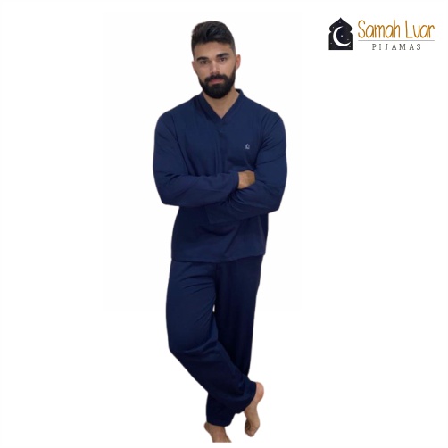 Pijama masculino adulto flanelado
